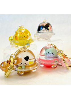 BCmini Cat Dome Floaty Key Charm